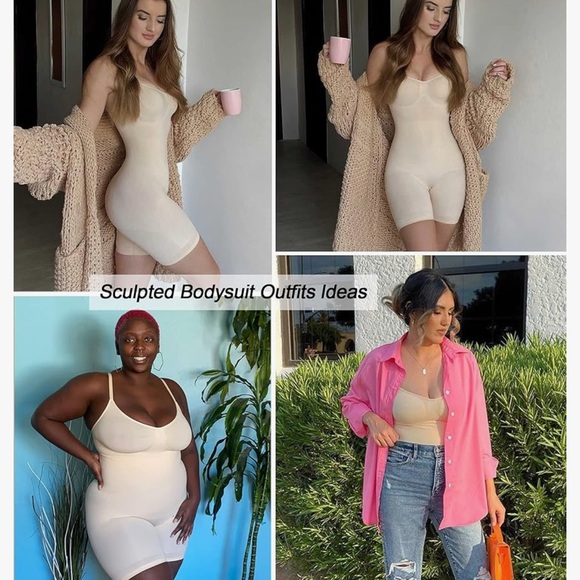 Shapewear Bodysuit Tummy Control Body Shaper - Picture 2 of 6